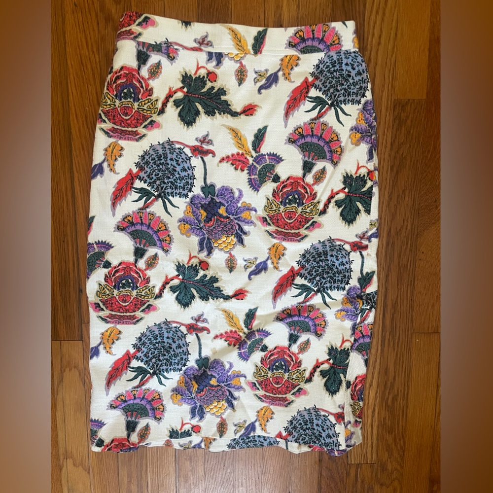 J.Crew Floral Skirt